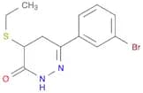 3(2H)-Pyridazinone, 6-(3-bromophenyl)-4-(ethylthio)-4,5-dihydro-