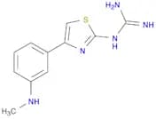 Guanidine, [4-[3-(methylamino)phenyl]-2-thiazolyl]-