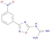 1-(3-(3-Nitrophenyl)-1,2,4-oxadiazol-5-yl)guanidine