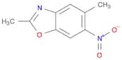 Benzoxazole, 2,5-dimethyl-6-nitro-