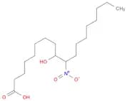 Octadecanoic acid, 9-hydroxy-10-nitro-