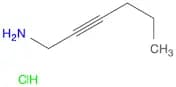 2-Hexyn-1-amine, hydrochloride