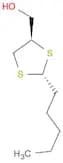 1,3-Dithiolane-4-methanol, 2-pentyl-, trans-