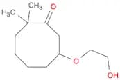 Cyclooctanone, 7-(2-hydroxyethoxy)-2,2-dimethyl-
