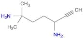 6-Heptyne-2,5-diamine, 2-methyl-