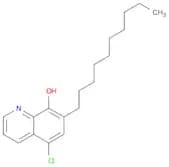 8-Quinolinol, 5-chloro-7-decyl-