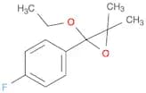 Oxirane, 2-ethoxy-2-(4-fluorophenyl)-3,3-dimethyl-