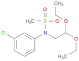 Methanesulfonamide, N-(3-chlorophenyl)-N-(2,2-diethoxyethyl)-