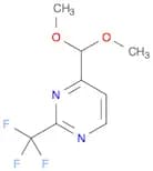 4-(Dimethoxymethyl)-2-(trifluoromethyl)pyrimidine