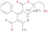 3,5-Pyridinedicarboxylic acid, 2,6-dimethyl-4-phenyl-, 2-hydroxyethyl1-methylethyl ester