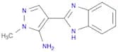 4-(1H-Benzo[d]imidazol-2-yl)-1-methyl-1H-pyrazol-5-amine
