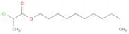Propanoic acid, 2-chloro-, undecyl ester