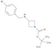tert-Butyl 3-([(4-bromophenyl)methyl]amino)azetidine-1-carboxylate