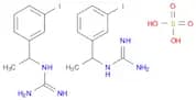 Guanidine, [1-(3-iodophenyl)ethyl]-, sulfate (2:1)