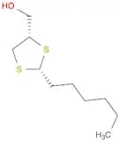 1,3-Dithiolane-4-methanol, 2-hexyl-, cis-