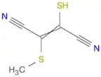 2-Butenedinitrile, 2-mercapto-3-(methylthio)-