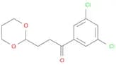 3',5'-Dichloro-3-(1,3-dioxan-2-yl)propiophenone