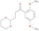 2',5'-dimethoxy-3-(1,3-dioxan-2-yl)propiophenone