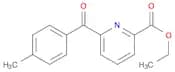 2-Pyridinecarboxylic acid, 6-(4-methylbenzoyl)-, ethyl ester