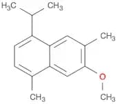 Naphthalene, 6-methoxy-4,7-dimethyl-1-(1-methylethyl)-