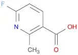 6-Fluoro-2-methylnicotinic acid