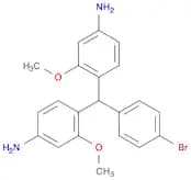 Benzenamine, 4,4'-[(4-bromophenyl)methylene]bis[3-methoxy-