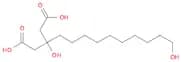 Pentanedioic acid, 3-hydroxy-3-(10-hydroxydecyl)-