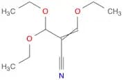 2-Propenenitrile, 2-(diethoxymethyl)-3-ethoxy-