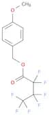 Butanoic acid, heptafluoro-, (4-methoxyphenyl)methyl ester
