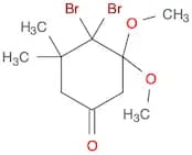 Cyclohexanone, 4,4-dibromo-3,3-dimethoxy-5,5-dimethyl-