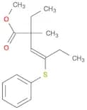 3-Hexenoic acid, 2-ethyl-2-methyl-4-(phenylthio)-, methyl ester, (E)-