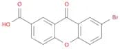 9H-Xanthene-2-carboxylic acid, 7-bromo-9-oxo-