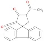 Spiro[cyclopentane-1,9'-[9H]fluorene]-2,3-dione, 4-acetyl-