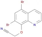 Acetonitrile, [(5,7-dibromo-8-quinolinyl)oxy]-
