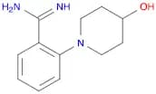 Benzenecarboximidamide,2-(4-hydroxy-1-piperidinyl)-
