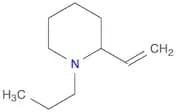Piperidine, 2-ethenyl-1-propyl-