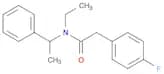 Benzeneacetamide, N-ethyl-4-fluoro-N-(1-phenylethyl)-