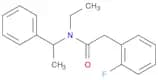 Benzeneacetamide, N-ethyl-2-fluoro-N-(1-phenylethyl)-