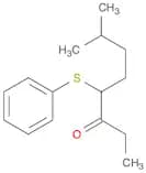 3-Octanone, 7-methyl-4-(phenylthio)-