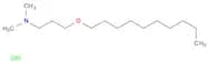 1-Propanamine, 3-(decyloxy)-N,N-dimethyl-, hydrochloride