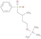 Silane, trimethyl[3-methyl-4-(phenylsulfonyl)butoxy]-