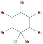 Cyclohexane, 1,2,3,4,5,6-hexabromo-1-chloro-