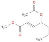 2-Heptenoic acid, 4-(acetyloxy)-, methyl ester, (E)-