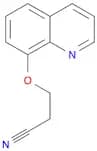 Propanenitrile, 3-(8-quinolinyloxy)-