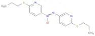 Pyridine, 3,3'-azoxybis[6-(propylthio)-