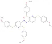 Pyridine, 3,3'-azoxybis[2,6-bis[(4-methoxyphenyl)thio]-