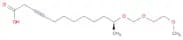 3-Dodecynoic acid, 11-[(2-methoxyethoxy)methoxy]-, (S)-