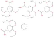 Benzoic acid, 3,4,5-triethoxy-, compd. with benzene (4:1)