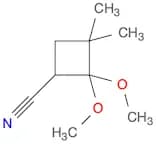Cyclobutanecarbonitrile, 2,2-dimethoxy-3,3-dimethyl-