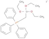 Phosphonium, triphenyl[(triethoxysilyl)methyl]-, iodide